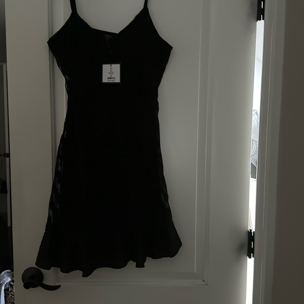 Fit & Flare Black mini dress